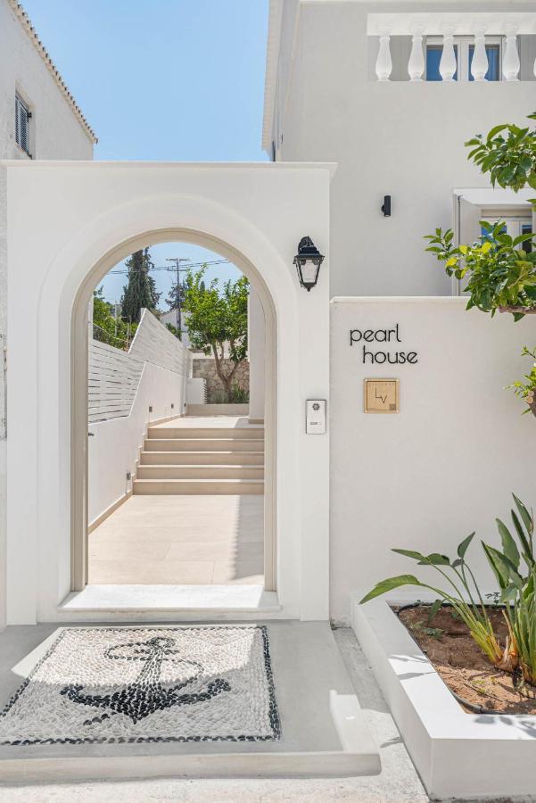 Pearl House - Luxurious New Beach Villa In Spetses Stunning View Ligoneri Extérieur photo